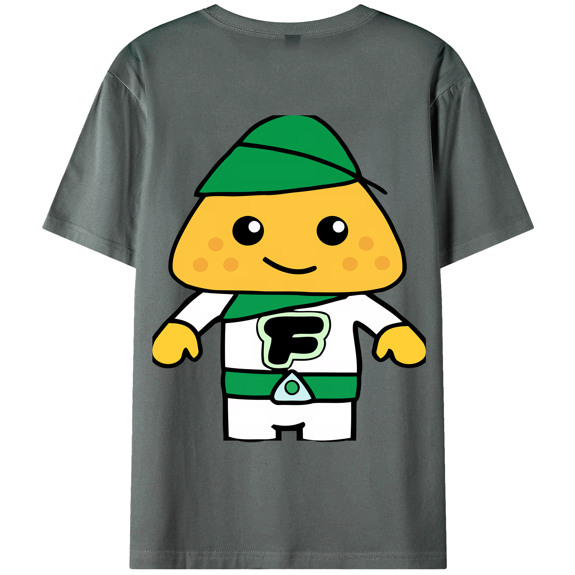 （画像用） アンパンマン Anpanman 綿100％ メンズ半袖Tシャツ（バックプリント） 通気性